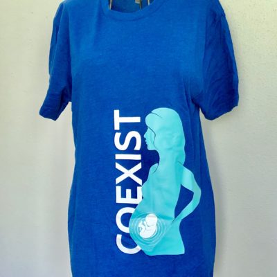 CoExist Blue t-shirt (Youth)