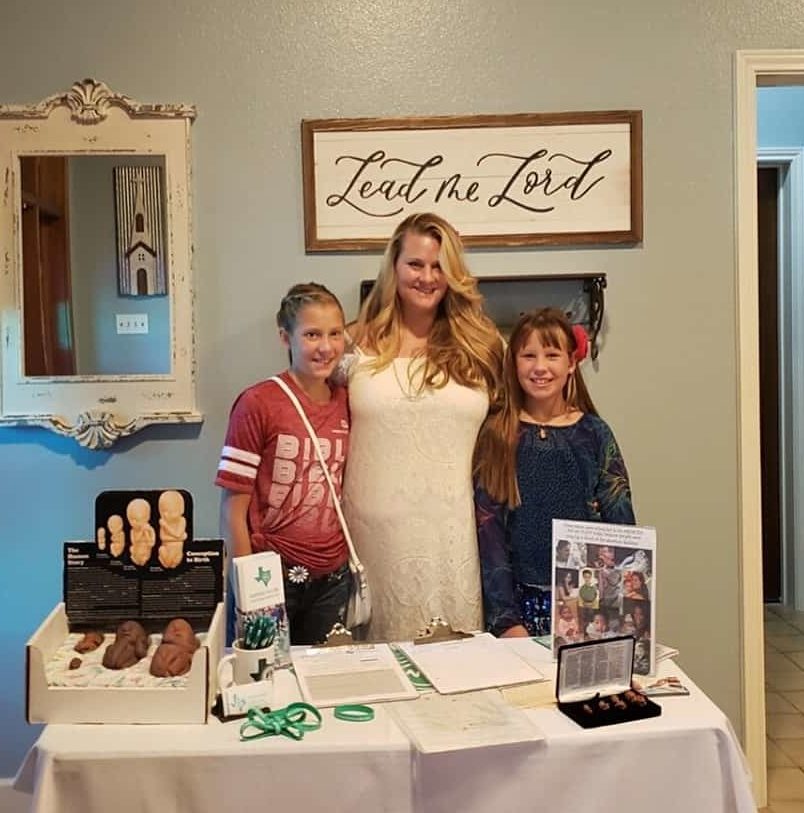 9-8-19 First Baptist Florence, Nichola Morrison and girls