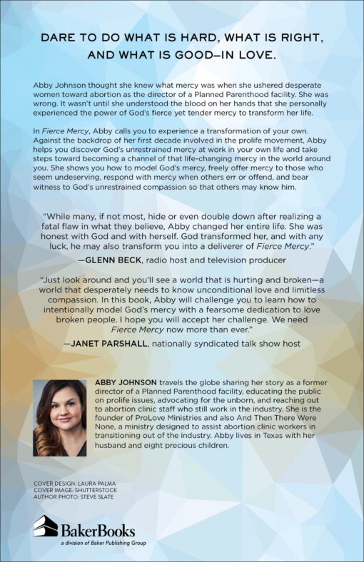 Fierce Mercy book by Abby Johnson - Image 3